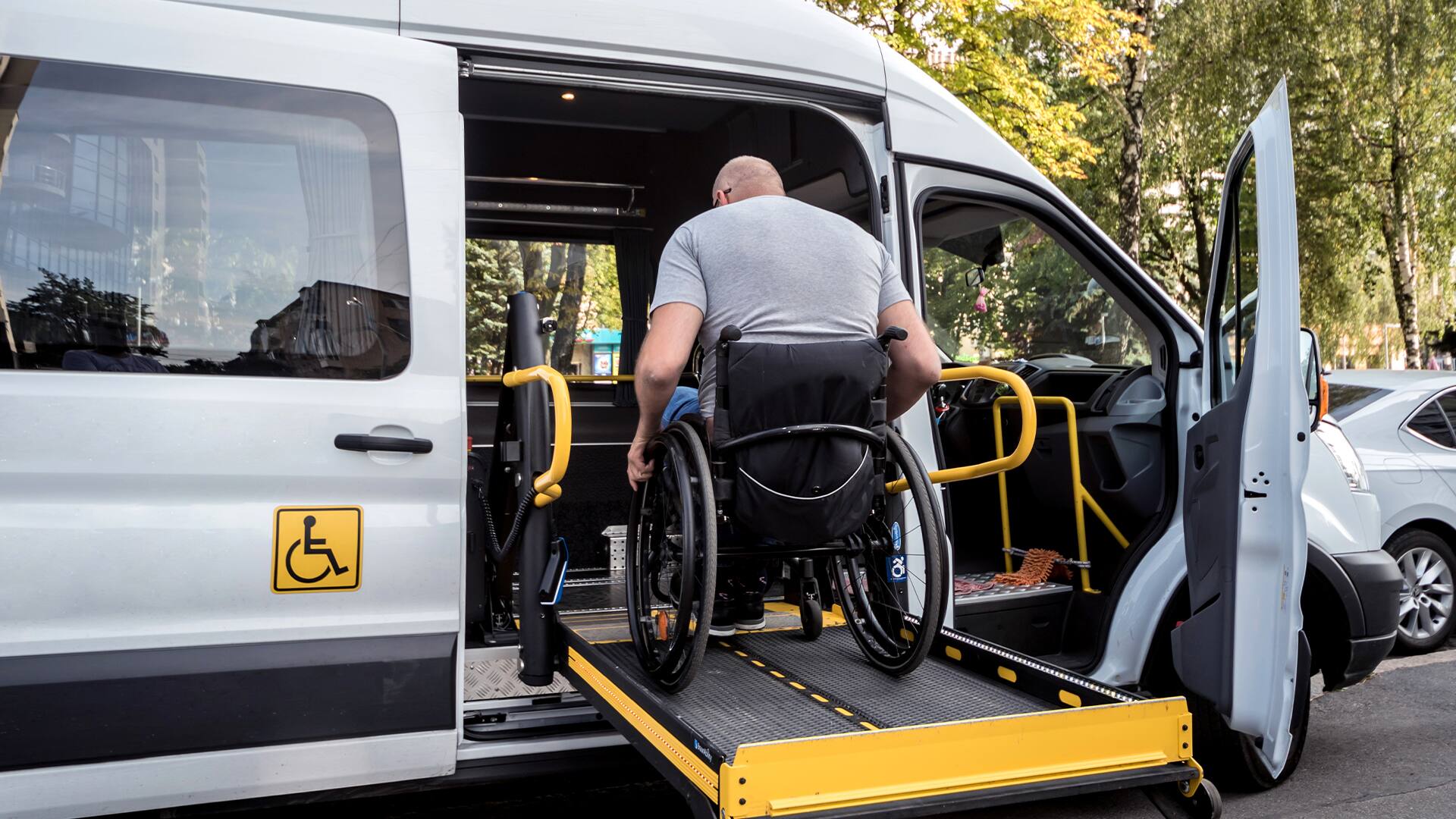 Belfast, Northern Ireland Accessible Mobility Equipment Peace Wall and